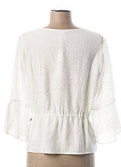 Chemisier blanc I.CODE (By IKKS) pour femme seconde vue