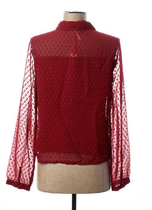 Blouse rouge I.CODE (By IKKS) pour femme