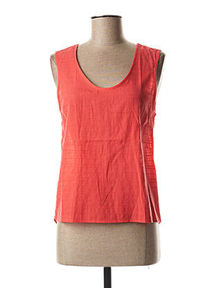 Top sans manche sans manche rouge I.CODE (By IKKS) femme