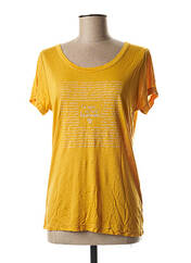 Top jaune I.CODE (By IKKS) pour femme seconde vue