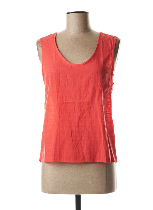 Top sans manche sans manche rouge I.CODE (By IKKS) femme