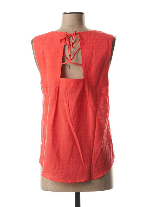 Top sans manche sans manche rouge I.CODE (By IKKS) femme