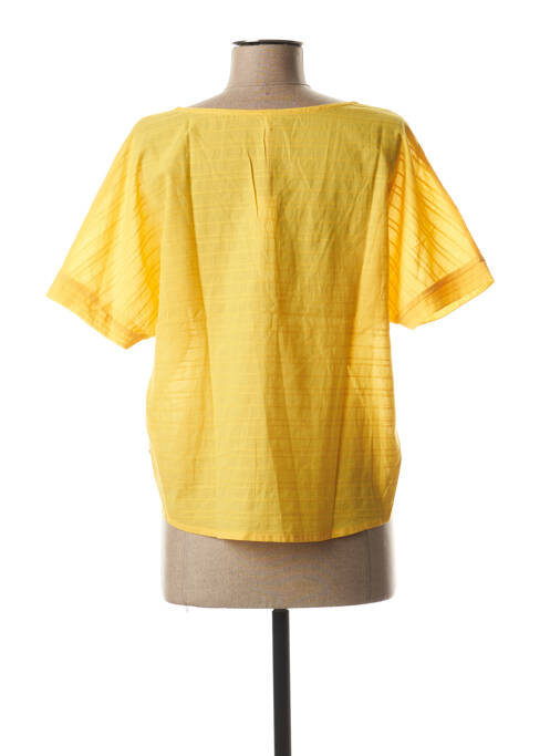 Blouse jaune I.CODE (By IKKS) pour femme