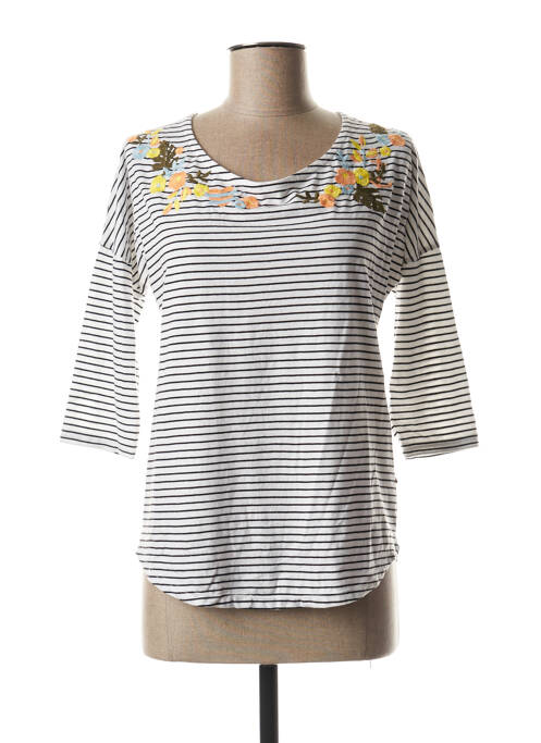 Top blanc I.CODE (By IKKS) pour femme