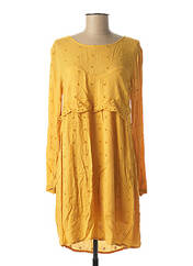 Robe courte jaune I.CODE (By IKKS) pour femme seconde vue