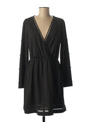 Robe courte noir I.CODE (By IKKS) pour femme seconde vue