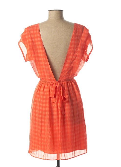 Robe courte orange I.CODE (By IKKS) pour femme