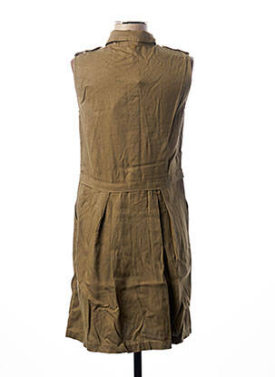 Robe courte sans manche sans manche vert I.CODE (By IKKS) femme