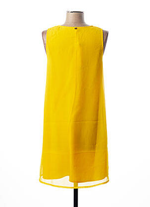 Robe courte sans manche sans manche jaune I.CODE (By IKKS) femme