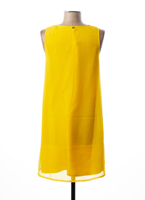 Robe courte jaune I.CODE (By IKKS) pour femme