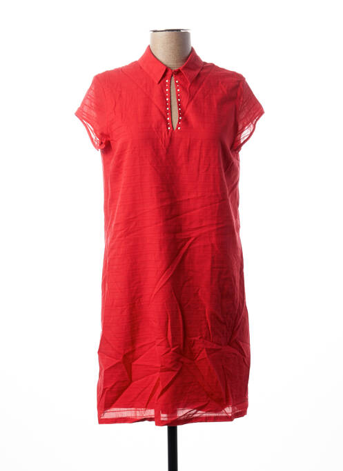 Robe courte rouge I.CODE (By IKKS) pour femme