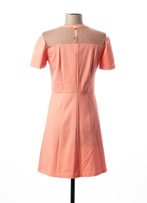 Robe mi-longue orange I.CODE (By IKKS) pour femme