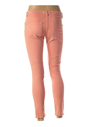 Pantalon 7/8 stretch taille basse orange I.CODE (By IKKS) femme