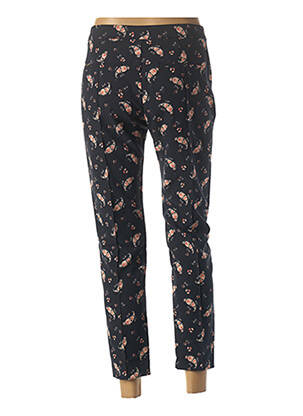 Pantalon 7/8 taille haute taille haute bleu I.CODE (By IKKS) femme
