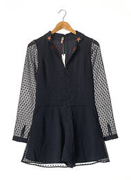 Combishort poches bleu I.CODE (By IKKS) femme