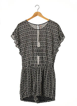 Combishort coupe cintrée noir I.CODE (By IKKS) femme