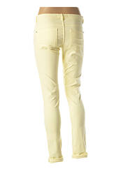 Pantalon slim jaune I.CODE (By IKKS) pour femme seconde vue
