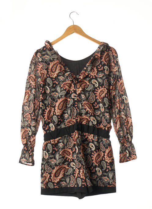 Combishort noir I.CODE (By IKKS) pour femme