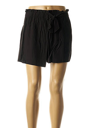 Short taille élastique noir I.CODE (By IKKS) femme