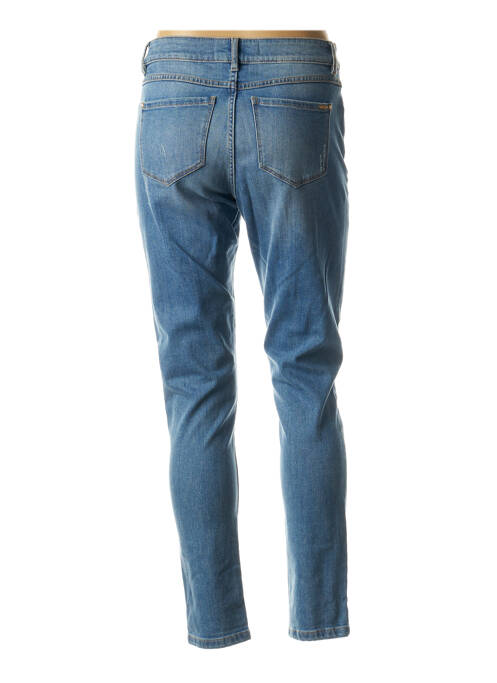 Jeans coupe slim bleu I.CODE (By IKKS) pour femme