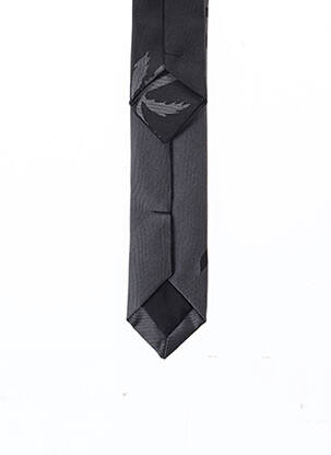 Cravate tissage satiné noir IKKS garcon