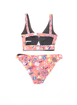 Maillot de bain 2 pièces orange I.CODE (By IKKS) femme