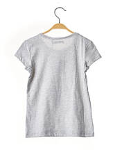 T-shirt gris SORRY 4 THE MESS pour fille seconde vue