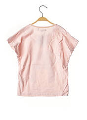 T-shirt rose SORRY 4 THE MESS pour fille seconde vue
