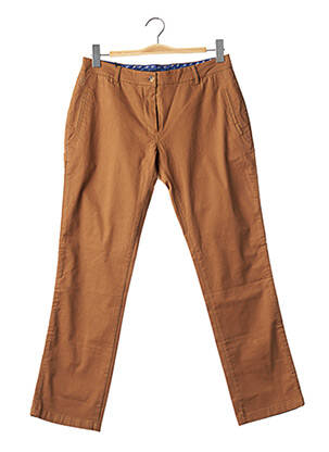 Pantalon droit marron ARISTOW pour homme