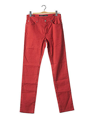 Pantalon droit rouge TELERIA ZED pour homme