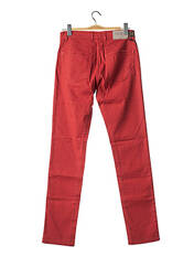 Pantalon droit rouge TELERIA ZED pour homme seconde vue