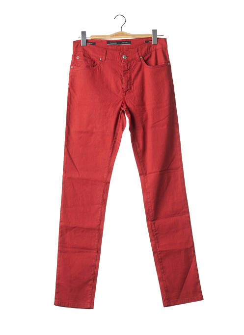 Pantalon droit rouge TELERIA ZED pour homme