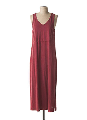 Robe mi-longue sans manche sans manche rouge L'ATELIER D'ANNA femme