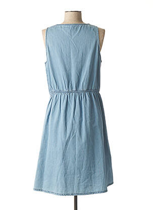 Robe mi-longue sans manche sans manche bleu AGATHE & LOUISE femme