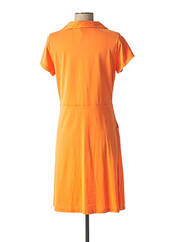 Robe mi-longue orange L'ATELIER D'ANNA pour femme seconde vue