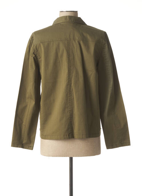 Veste casual poches vert AGATHE & LOUISE femme