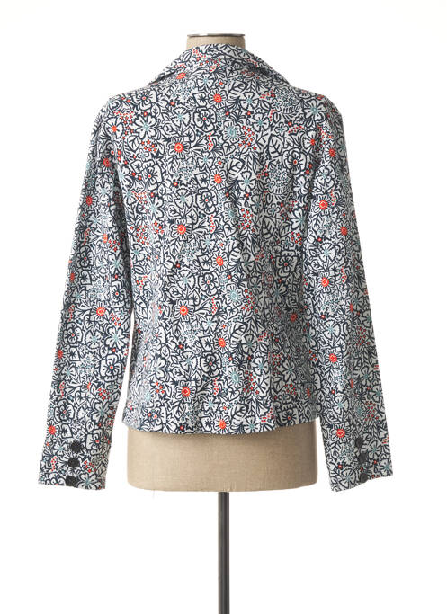 Blazer bleu AGATHE & LOUISE pour femme