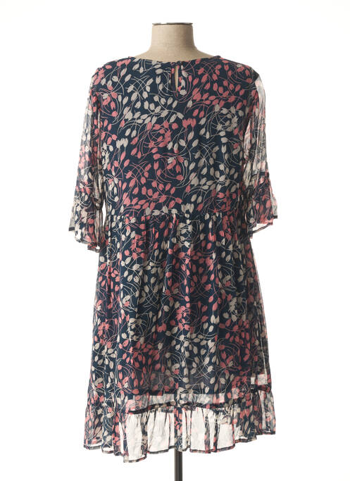 Robe courte bleu AGATHE & LOUISE pour femme