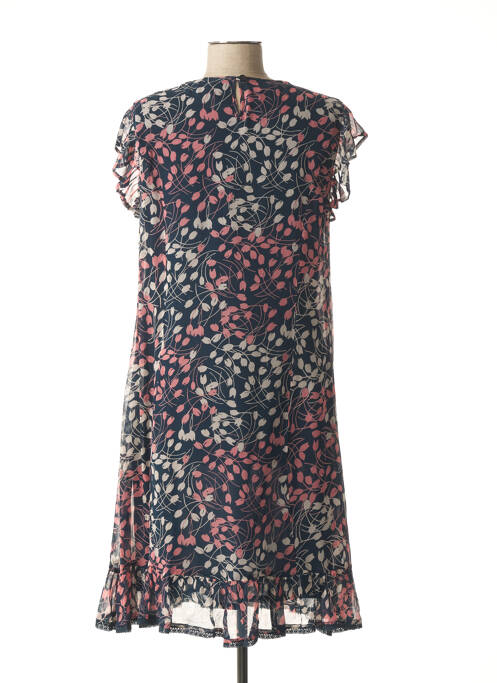 Robe mi-longue bleu AGATHE & LOUISE pour femme