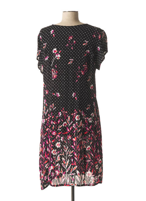 Robe mi-longue noir AGATHE & LOUISE pour femme