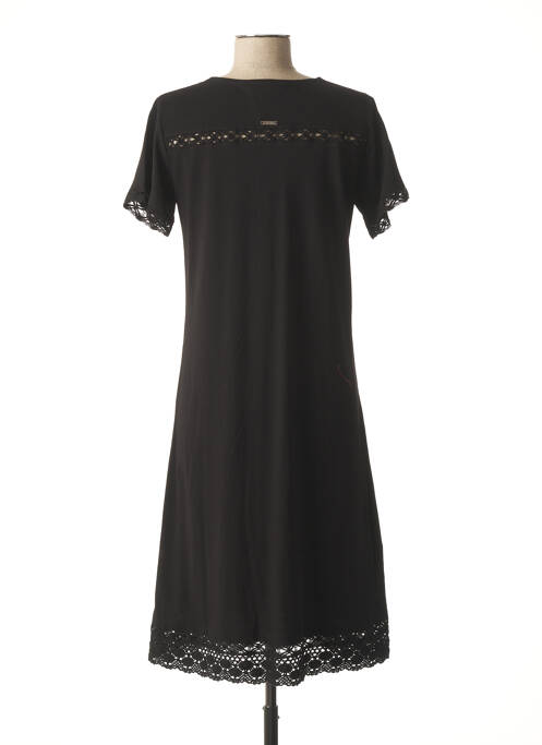 Robe mi-longue noir AGATHE & LOUISE pour femme