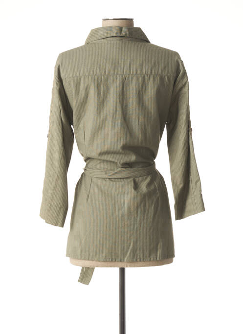 Tunique manches longues vert AGATHE & LOUISE pour femme