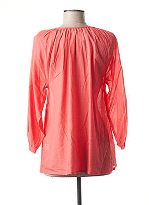 Blouse col rond manches longues rouge AGATHE & LOUISE femme
