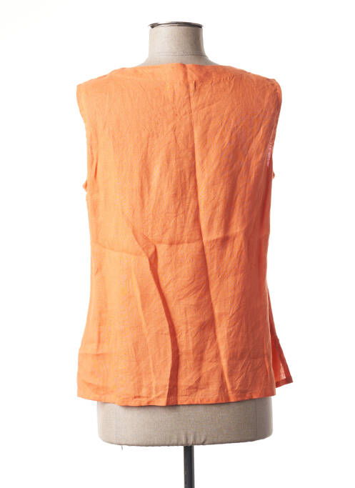 Top orange AGATHE & LOUISE pour femme