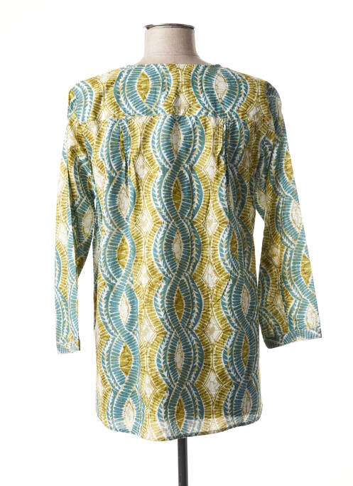 Tunique manches longues vert AGATHE & LOUISE pour femme