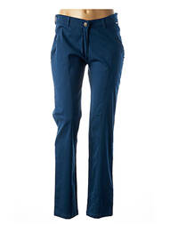 Jeans coupe droite broderie rivets taille normale bleu AGATHE & LOUISE femme