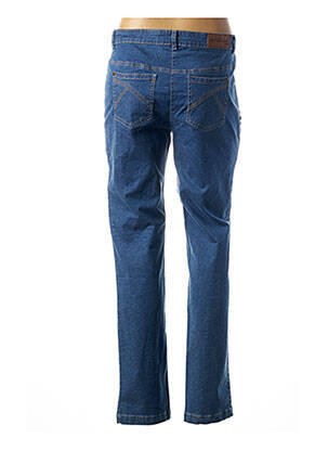 Jeans coupe slim broderie rivets taille normale bleu AGATHE & LOUISE femme