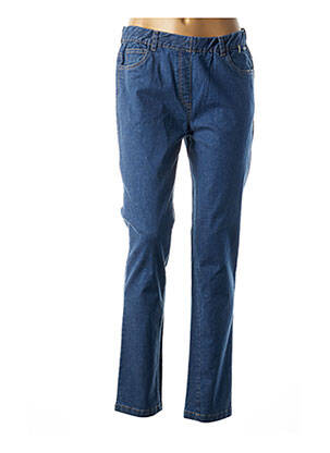 Jeans coupe slim slim bleu AGATHE & LOUISE femme
