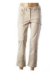 Pantalon 7/8 stretch taille normale gris AGATHE & LOUISE femme