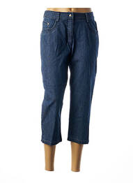 Pantacourt taille normale taille normale bleu EVER EASY BY JAC JAC femme